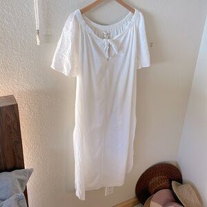 Mara Hoffman * long swim cover* Oversized XS white Cotton